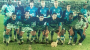 Jogadores do Cruzeiro em foto antes de jogo com Olimpia em 1995 (foto: Euler Junior/EM/D.A.Press)