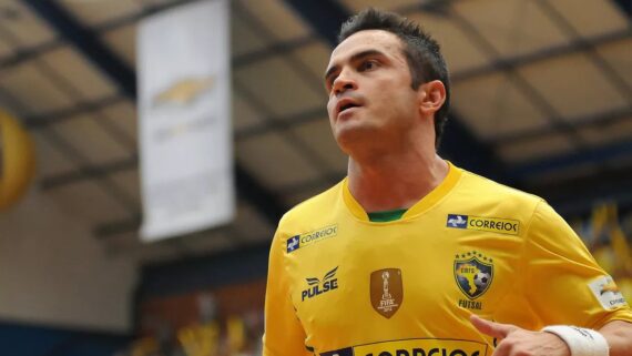 Falcão, ex-jogador de futsal (foto: Luciano Bergamaschi/CBFS)