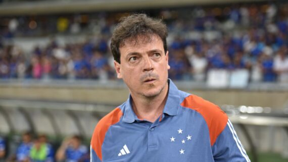 Fernando Diniz, técnico do Cruzeiro (foto: Ramon Lisboa/EM D.A Press)