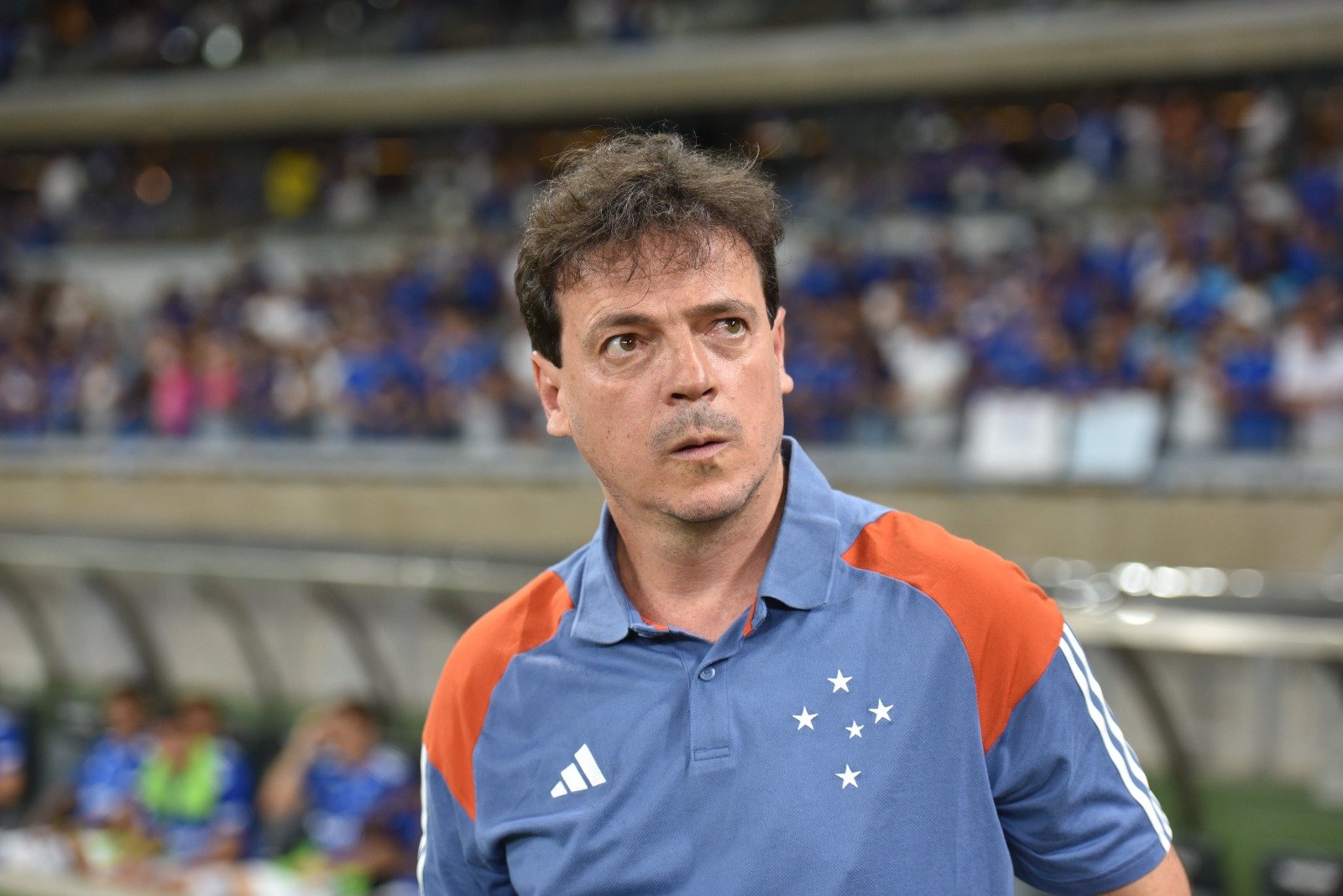 Fernando Diniz, técnico do Cruzeiro (foto: Ramon Lisboa/EM D.A Press)
