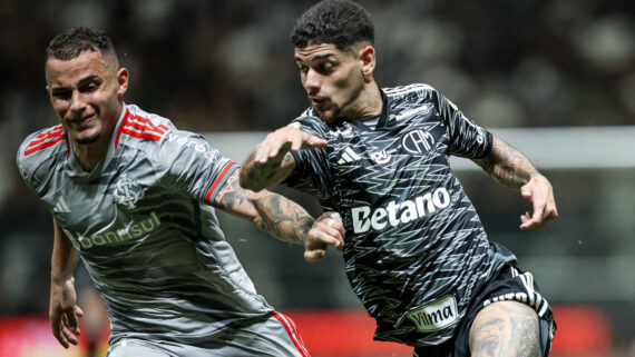 Atlético x Internacional na Arena MRV (foto: Pedro Souza / Atlético)