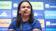 Bárbara Fonseca, nova diretora de futebol feminno (foto: Gustavo Martins/ Cruzeiro)