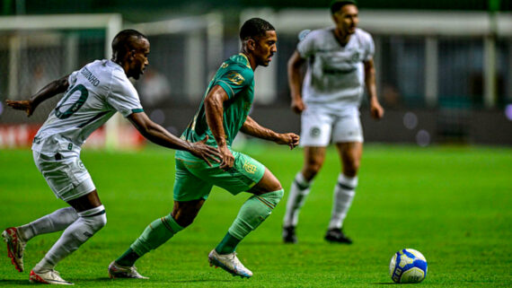 América em jogo pela Série B (foto: Mourão Panda/América)