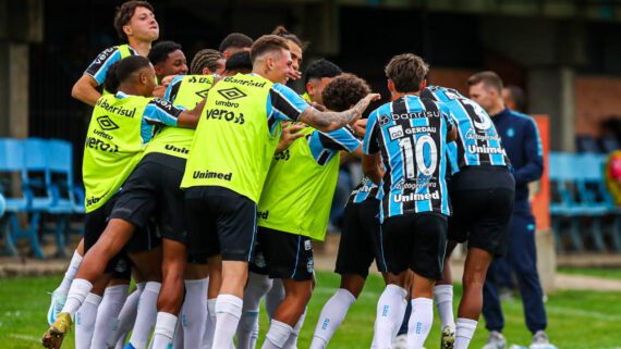 Jogo do Grêmio sub-20 (foto: Angelo Pieretti / Grêmio FBPA)