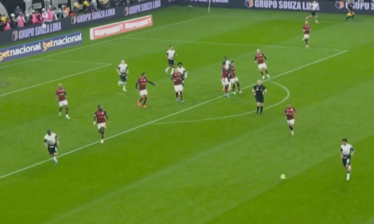 Flamengo na semifinal da Copa do Brasil (foto: Reprodução)