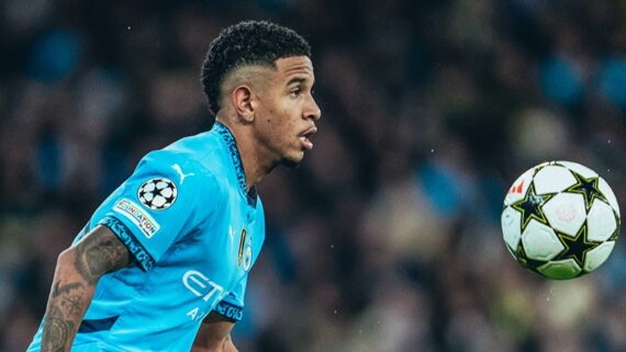 Cria do Atlético, Savinho é um dos destaques do Manchester City (foto: Divulgação/Manchester City)