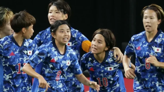 Seleção Japonesa Feminina (foto: AFP PHOTO)