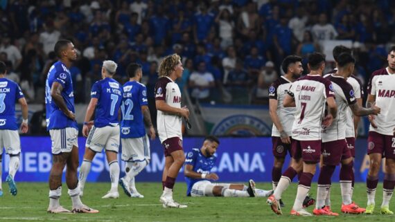 Cruzeiro empatou com Lanús (foto: Alexandre Guzanshe/EM/ DA Press)