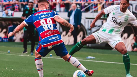 No primeiro turno, Fortaleza venceu por 2 a 1 (foto: Créditos: Leonardo Moreira)