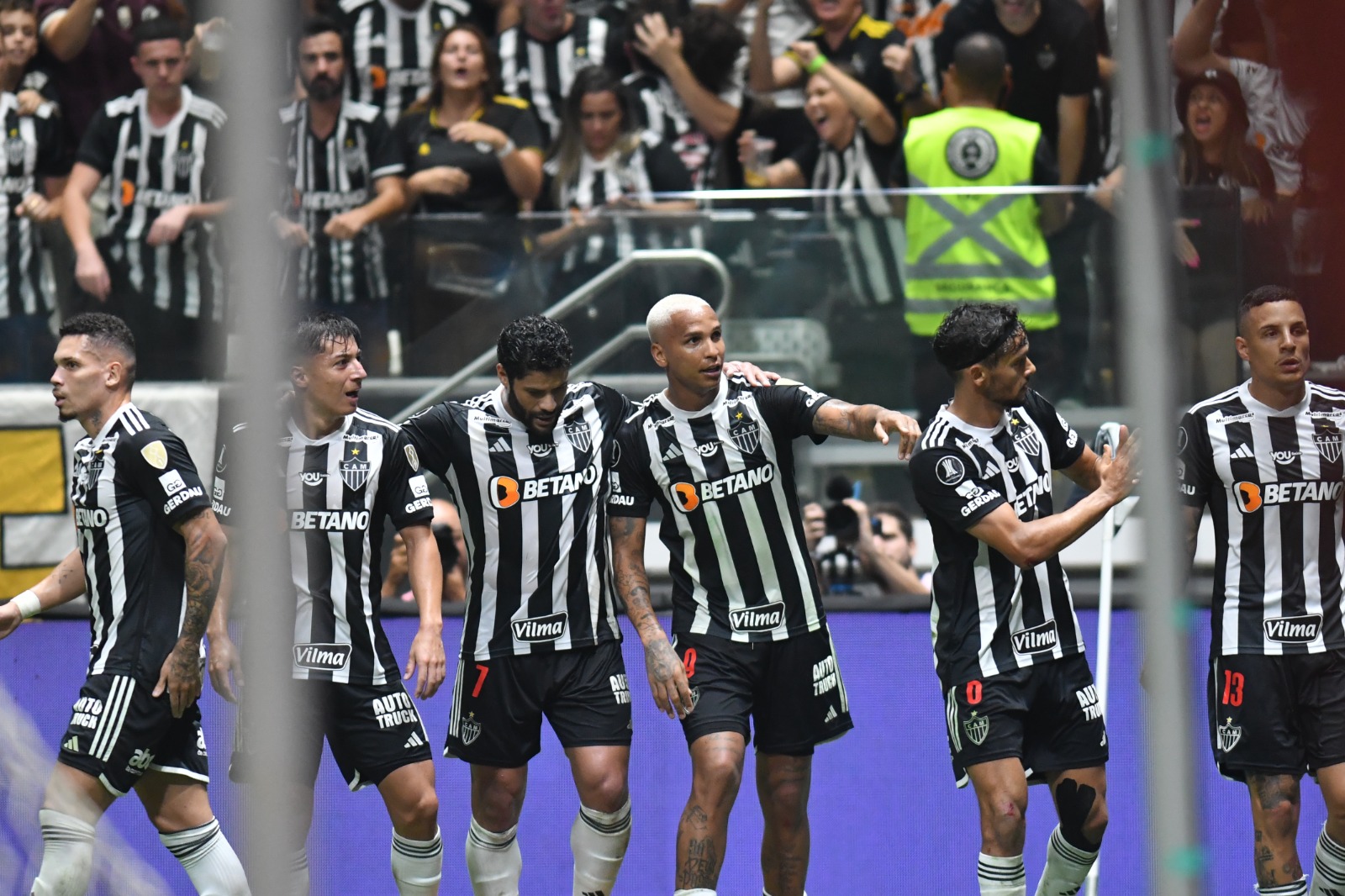 Atlético goleou o River Plate com atuação de gala na semifinal da Libertadores - (foto: Alexandre Guzanshe/EM/DA Press)