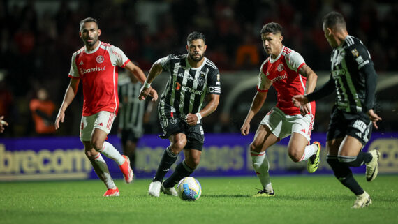 Partida do primeiro turno do Brasileirão terminou com vitória do Galo por 2 a 1 (foto: Pedro Souza/Atlético)