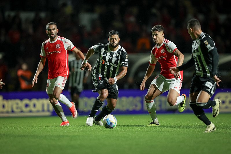 Partida do primeiro turno do Brasileirão terminou com vitória do Galo por 2 a 1 (foto: Pedro Souza/Atlético)