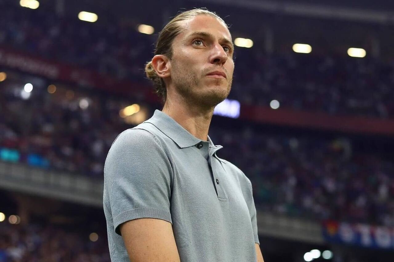 Filipe Luís, técnico do Flamengo (foto: Gilvan de Souza / CRF)