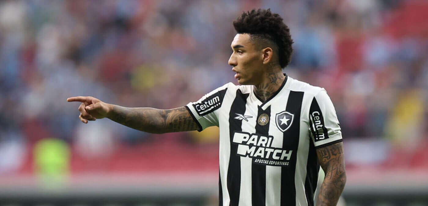 Igor Jesus é a esperança de gols do Botafogo (foto: Vitor Silva/Botafogo)