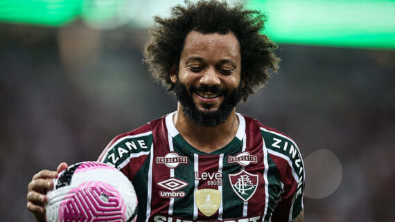 Marcelo em campo pelo Fluminense (foto: Marcelo Gonçalves/Fluminense)