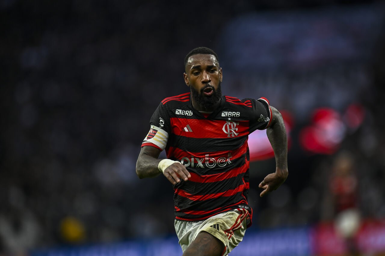 Gerson, meio-campista do Flamengo (foto: Gilvan de Souza/Flamengo)