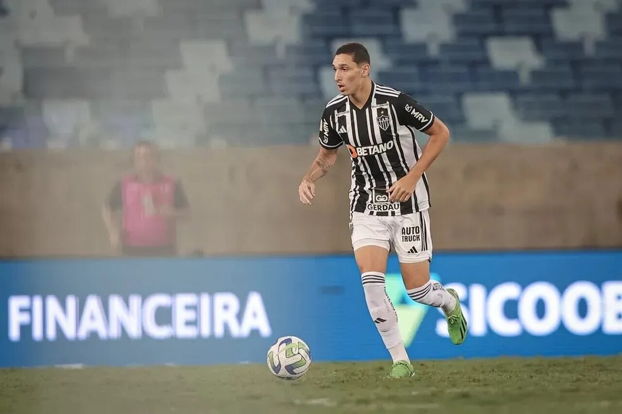 Paulo Vitor, meio-campista do Atlético (foto: Pedro Souza/Clube Atlético Mineiro)