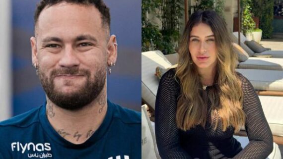 Laryssa Oliveira recorda affair com Neymar (foto: Divulgação/Al-Hilal e Reprodução/Instagram)