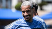 Matheus Pereira em treino do Cruzeiro (foto: Gustavo Aleixo/Cruzeiro)