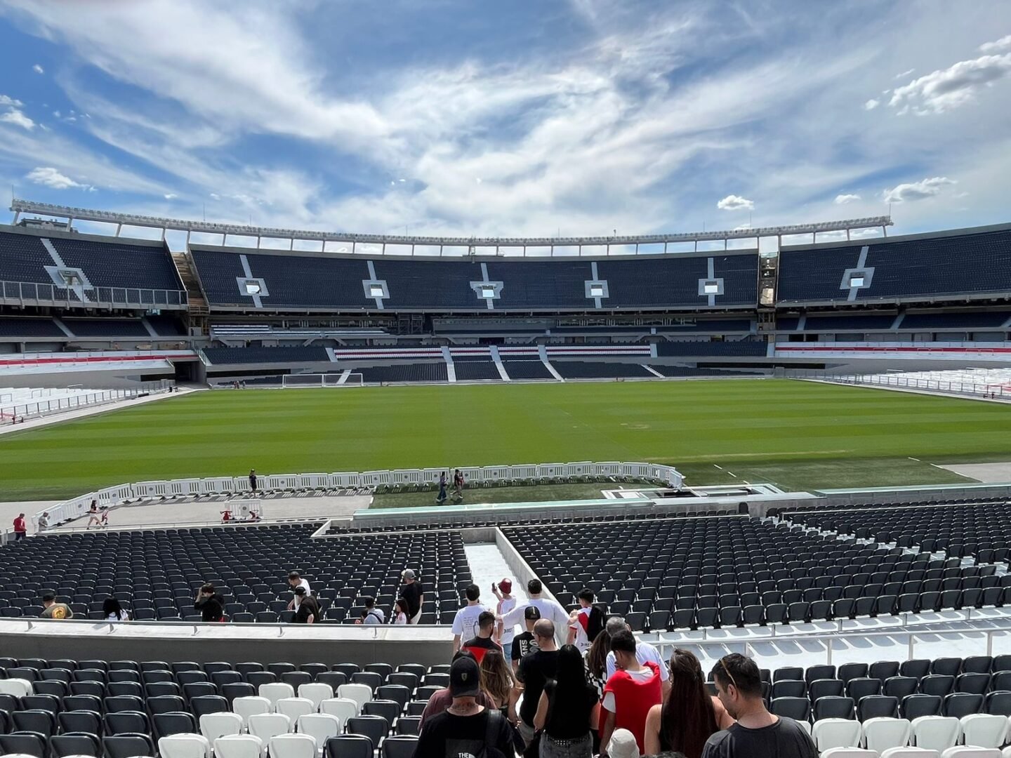 Monumental de Núñez, palco da partida entre River Plate e Atlético, pelo jogo de volta da semifinal da Copa Libertadores (foto: Lucas Bretas/No Ataque)