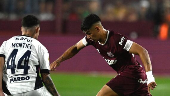 Lanús perdeu por 2 a 0 para o Independiente (foto: Reprodução)