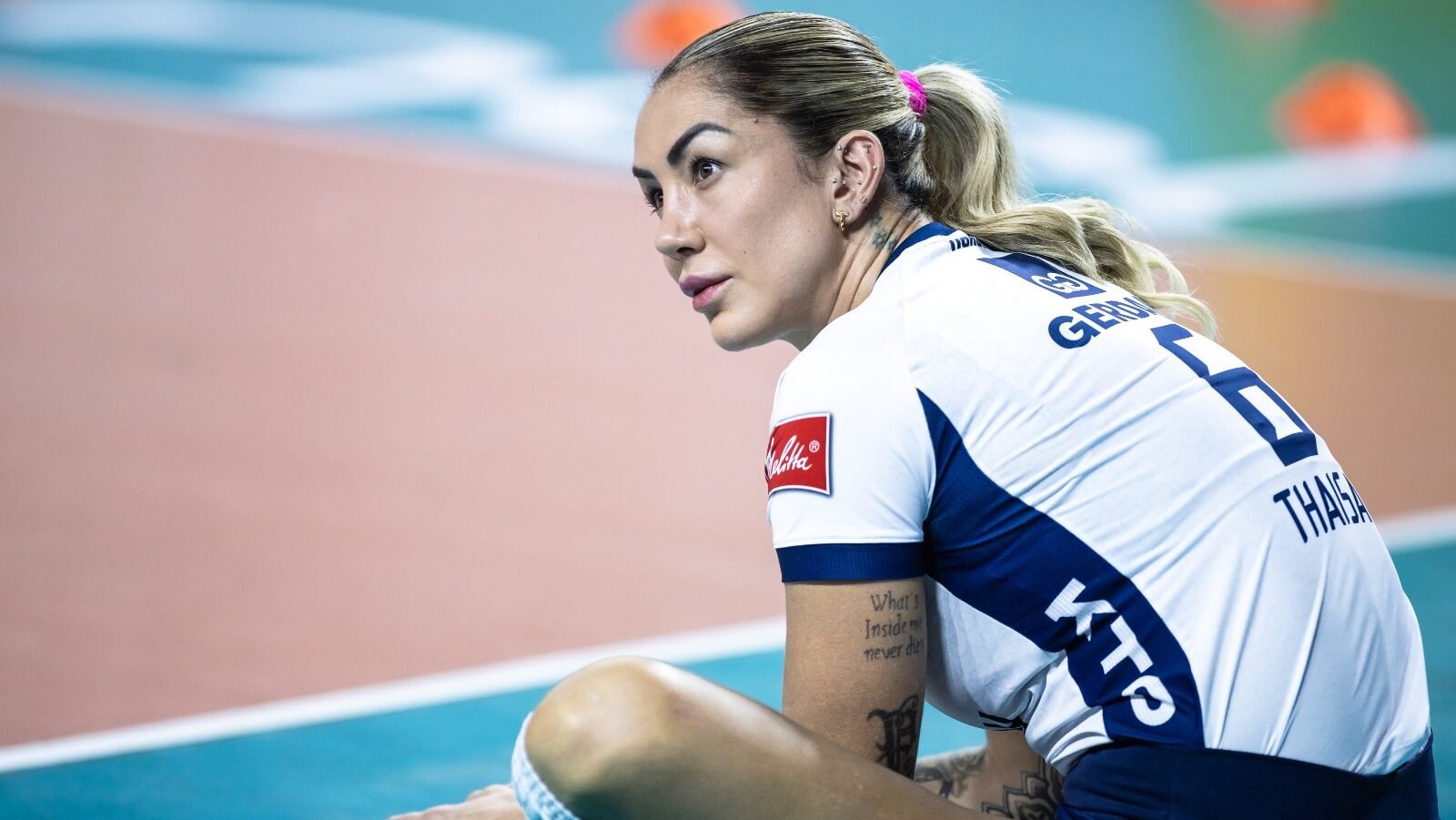 Thaisa Daher, central do Minas (foto: Hedgard Moraes/Minas Tênis Clube)