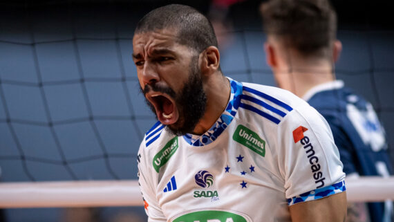 Cruzeiro chegou a sua 16ª conquista do Mineiro Masculino de Vôlei (foto: Agência i7/Sada Cruzeiro)