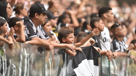 Torcedores do Atlético na Arena MRV (foto: Ramon Lisboa/EM/D.A Press)