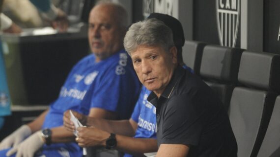 Renato Gaúcho, técnico do Grêmio (foto: Alexandre Guzanshe/EM D.A Press)