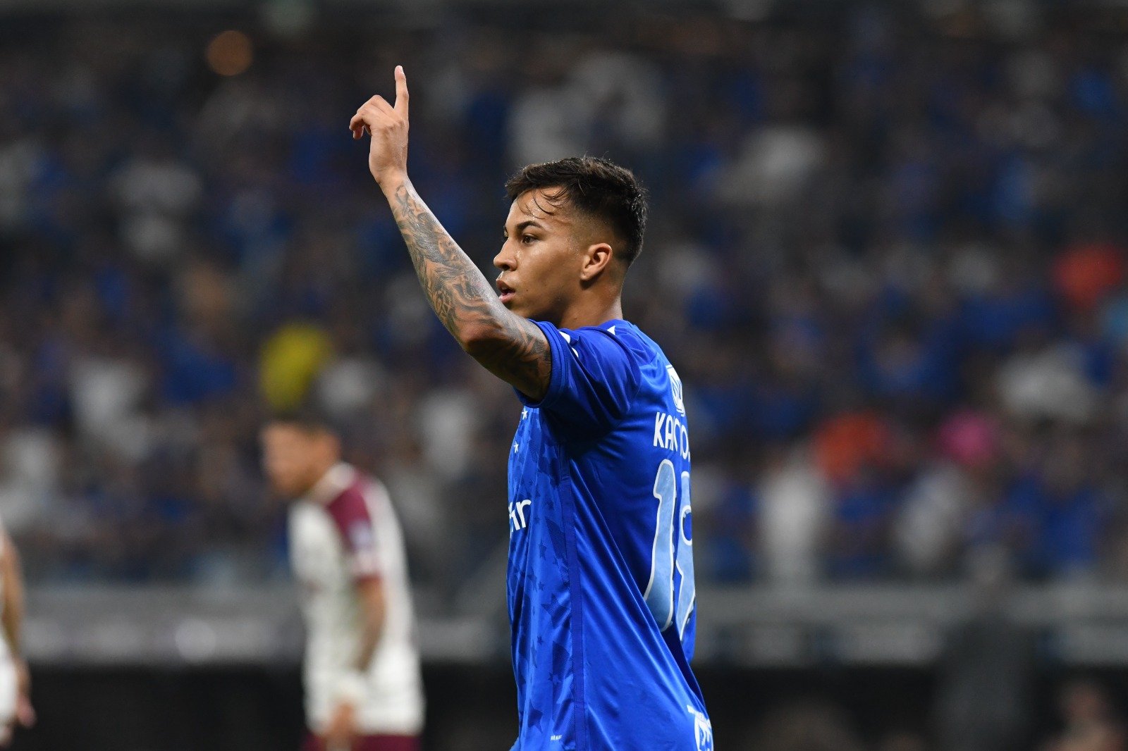 Kaio Jorge, atacante do Cruzeiro (foto: Alexandre Guzanshe/EM/D.A.Press)