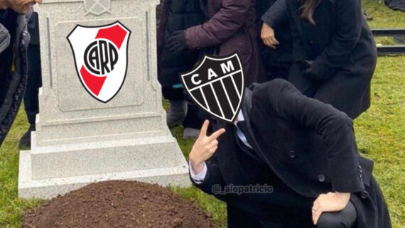 Meme sobre o Atlético (foto: Reprodução)