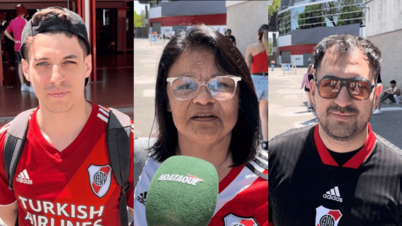 Torcedores do River Plate (foto: Lucas Bretas/No Ataque)