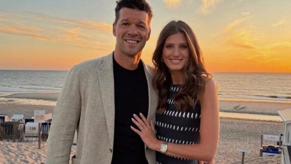 Michael Ballack e a namorada Sophia Schneiderhan (foto: Reprodução/Instagram)