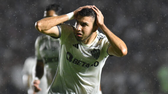 Battaglia tem 46 partidas pelo Atlético na temporada (foto: Alexandre Guzanshe/EM/DA.Press)