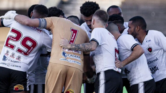 Jogadores do Botafogo-PB (foto: Divulgação / Botafogo-PB)