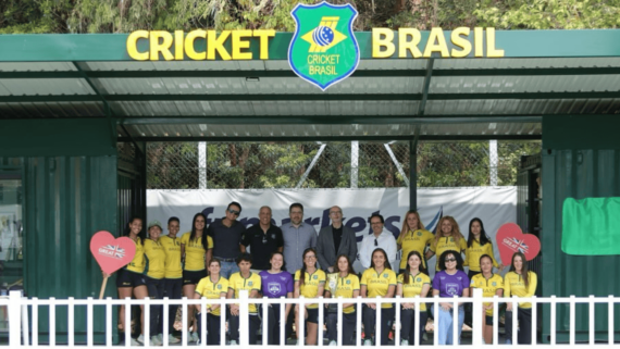 Centro de Treinamento de Cricket, do Projeto Cricket Brasil, em Poços de Caldas (foto: Divulgação/Cricket Brasil)