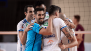 Jogadores de vôlei do Cruzeiro (foto: Agência i7/Sada Cruzeiro)