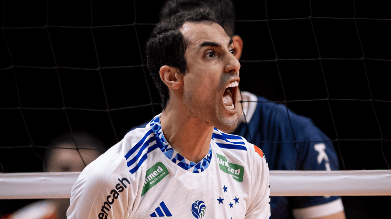 Douglas Souza, ponteiro do Cruzeiro (foto: Agência i7/Cruzeiro)