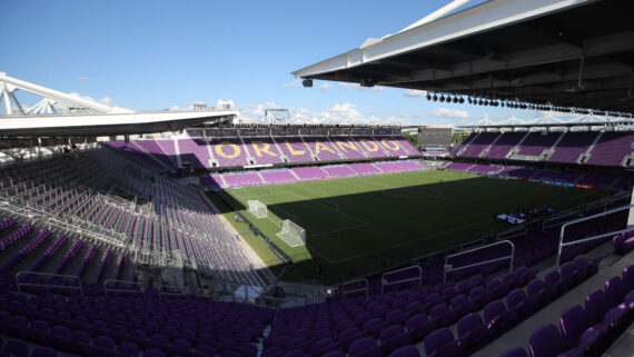 Inter&Co Stadium, estádio do Orlando City, receberá torneio de pré-temorada que terá o Atlético como participante (foto: LEONARDO FERNANDEZ/AFP)