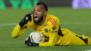 Everson durante River x Atlético na Libertadores (foto: JUAN MABROMATA / AFP)