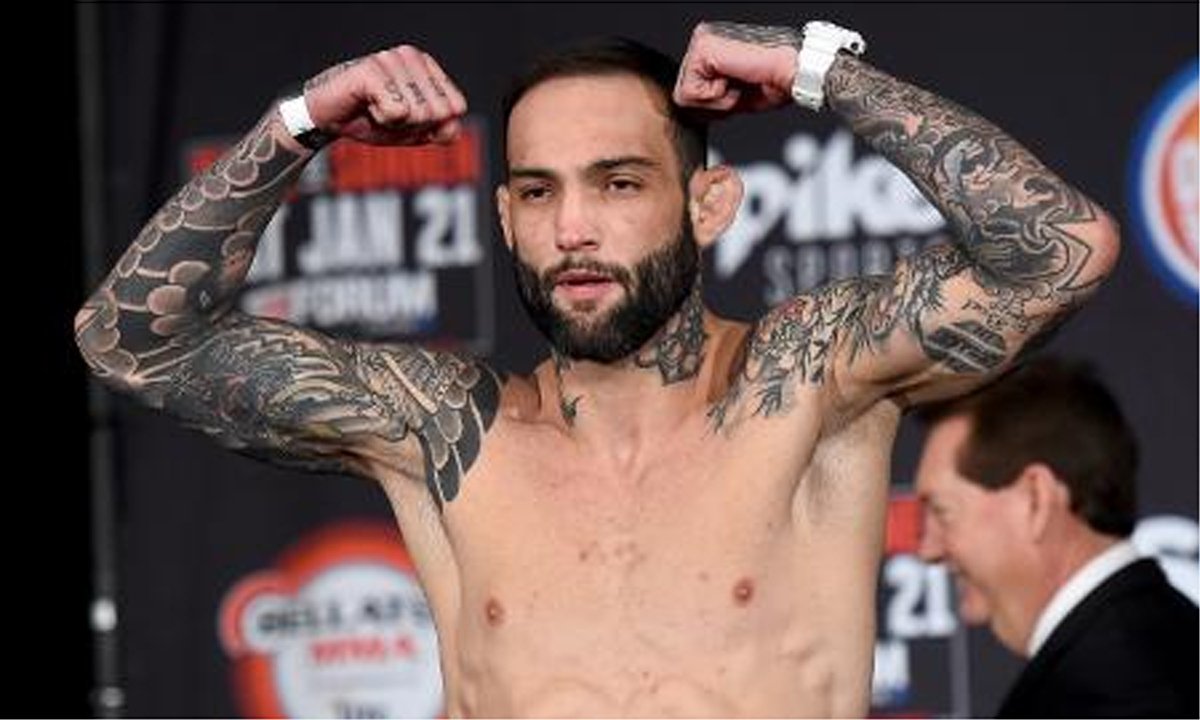 Guilherme Bomba, lutador de MMA (foto: Reprodução)