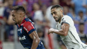 Alan Kardec, atacante do Atlético, em ação contra o Fortaleza (foto: Pedro Souza/Atlético)