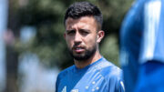 Matheus Henrique durante treino do Cruzeiro (foto: Gustavo Martins/Cruzeiro)