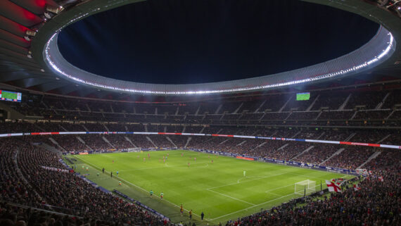 Estádio do Atlético de Madrid (foto: Divulgação/Atlético de Madrid)