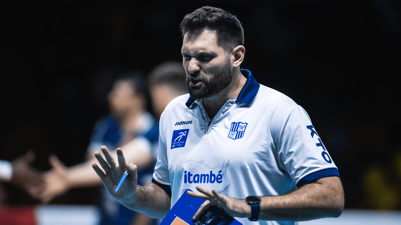 Guilherme Novaes, técnico do Minas (foto: Hedgard Moraes/MTC)