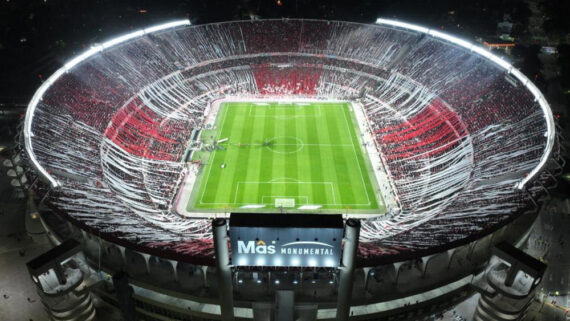 Monumental de Núñez, palco da final da Libertadores em 2024 (foto: Divulgação/River Plate)