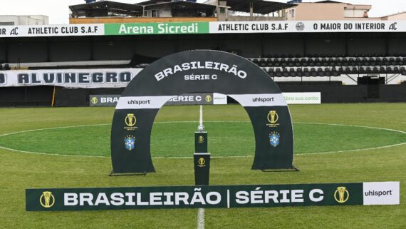 Arena Sicredi, estádio do Athletic em São João del-Rei (foto: Leandro Couri/EM D.A Press)