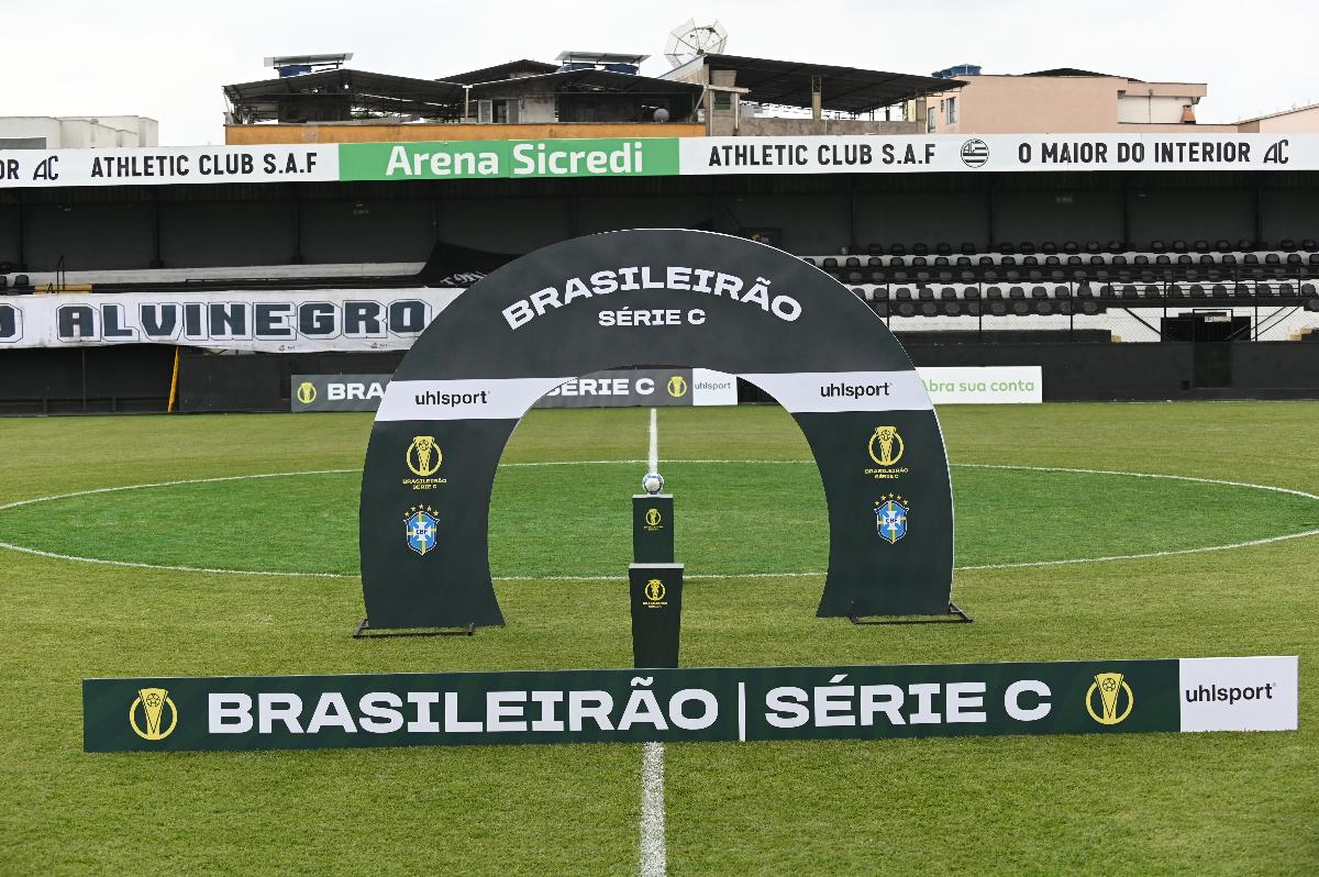 Arena Sicredi, estádio do Athletic em São João del-Rei - (foto: Leandro Couri/EM D.A Press)