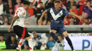 River Plate empatou com o Vélez, líder do Argentino (foto: ALEJANDRO PAGNI / AFP)