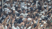 Torcedores do Atlético durante duelo contra o Vasco na Arena MRV (foto: Alexandre Guzanshe/EM/D.A Press)